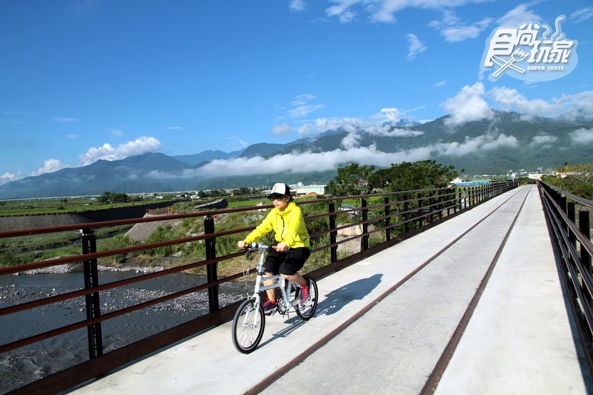 搭火車玩「花東最美角落」：美拍虹橋稻海、騎鐵馬跨秀姑巒溪、臭豆腐搭三寶