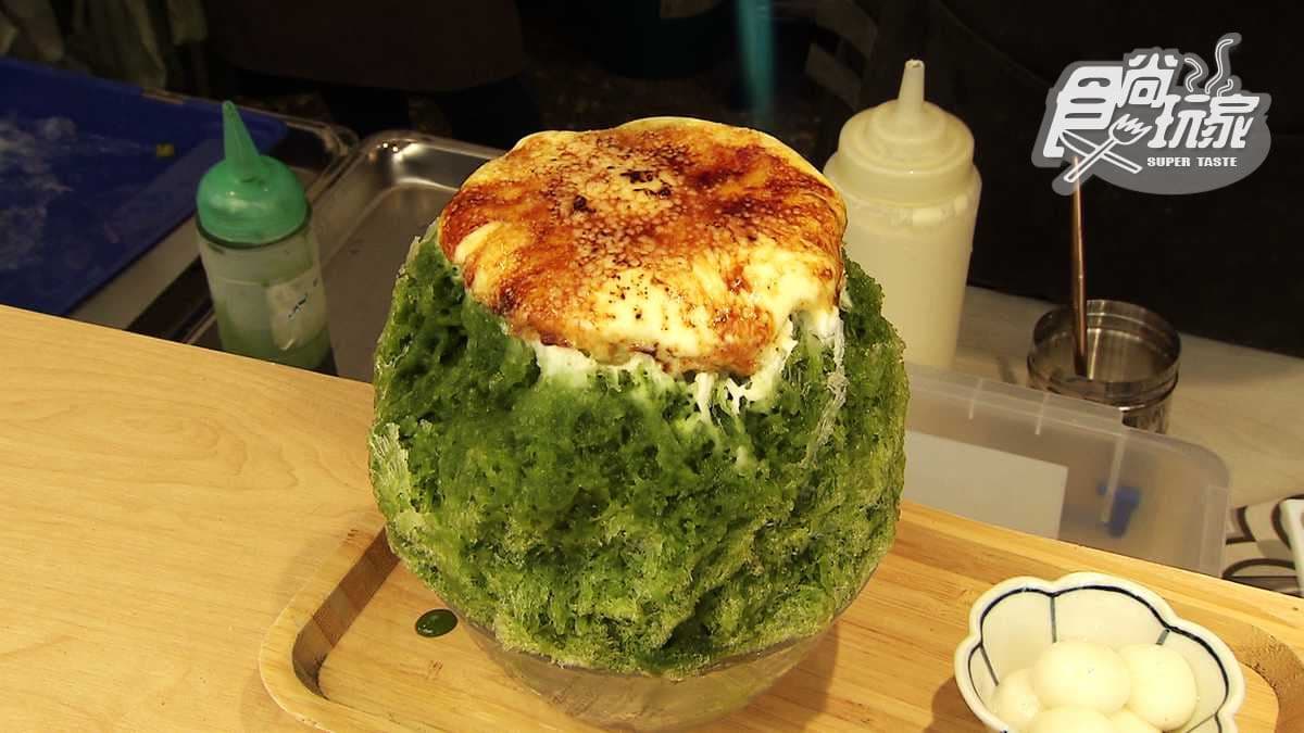 這個才是剉冰神組合！烤布蕾紅豆抹茶冰、蘋果釀湯圓玫瑰冰