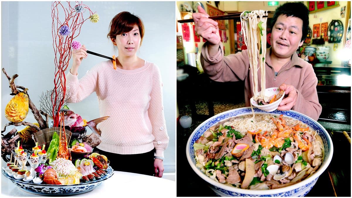 SIZE太驚人！2家「大碗公」美食等你挑戰：50公分高生魚片拼盤、雙手環抱鮑魚翅粥、15公斤什錦麵