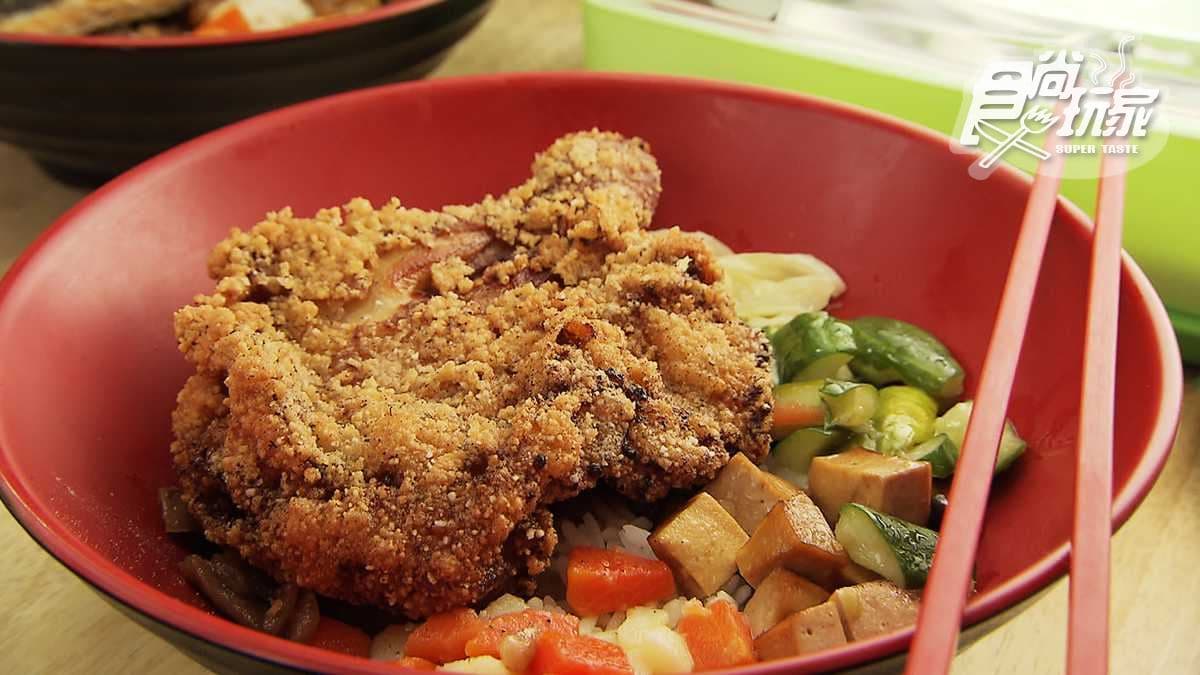 大碗公雞腿飯比臉大！澎湖最高CP值 香酥脆的阿嬤古早味
