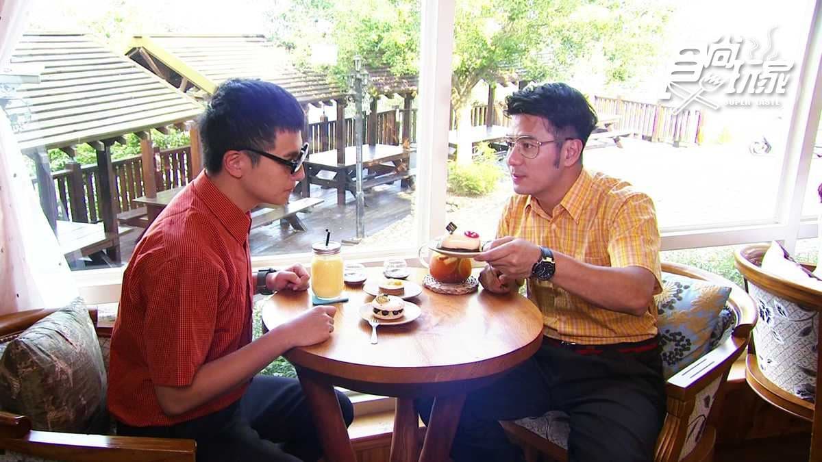 這開心果藍莓馬卡龍根本是小漢堡吧 清境山上竟有這麼精緻的甜點屋