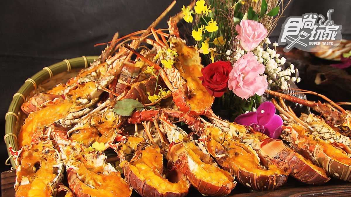 海膽醬填滿巨無霸龍蝦 超豪放無菜單痛風料理又來啦！