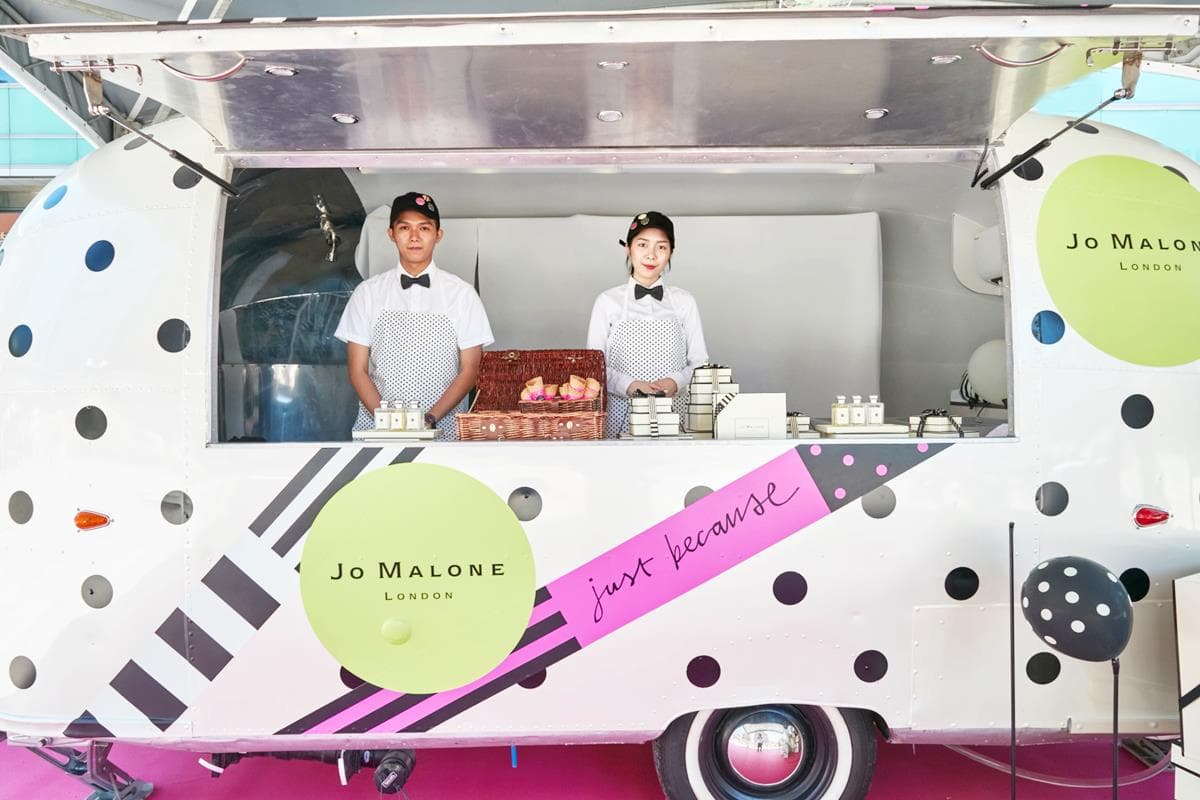 冰淇淋巡迴車！全台快閃輪到「Jo Malone」女孩兒愛牌，請給我來一球！