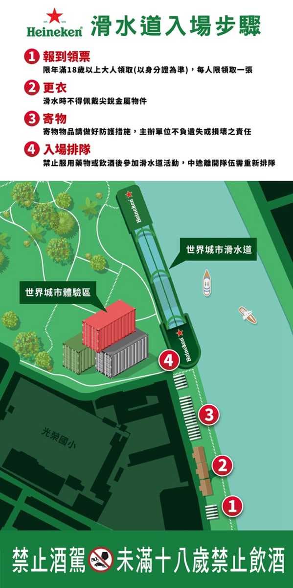 全球網紅熱拍IG潮點「城市滑水道」8月終於來台! 全球網紅熱拍IG潮點「城市滑水道」8月終於來台!