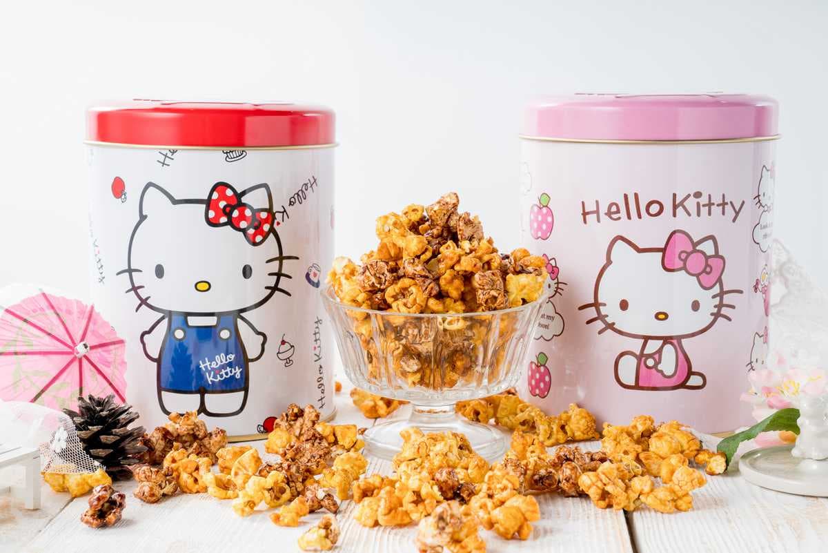 熱賣卡通聯名爆米花來襲！ 史奴比、Hello Kitty紛紛搶攻送禮商機
