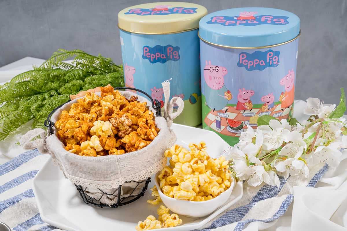 熱賣卡通聯名爆米花來襲！ 史奴比、Hello Kitty紛紛搶攻送禮商機