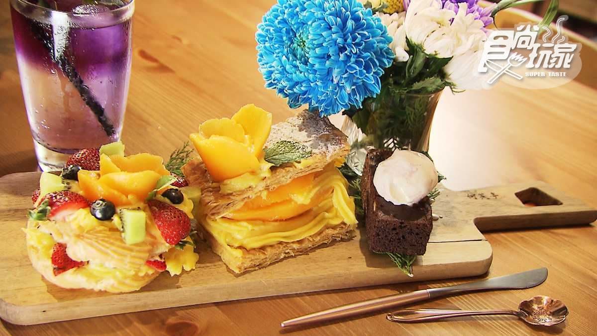 花牆甜點店也賣超大明蝦痛風鍋？！不合理的還有超美花圈泡芙