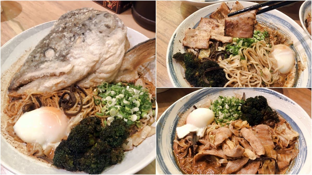 每天限量5份!超浮誇「霸氣鮭魚頭拉麵」,挑戰吃貨們極限!