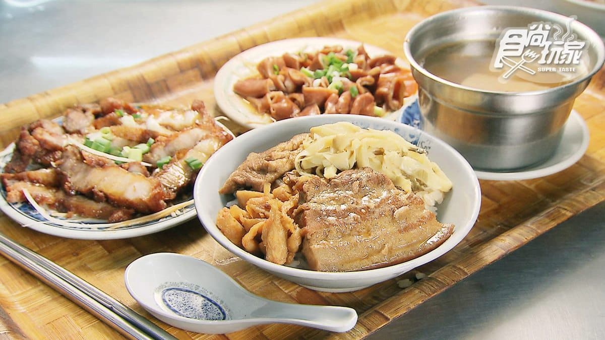 看了肚子好餓喔！中午賣到消夜場 厚片瓜仔肉飯 特製燒肉飯 焢肉飯都想吃怎麼選