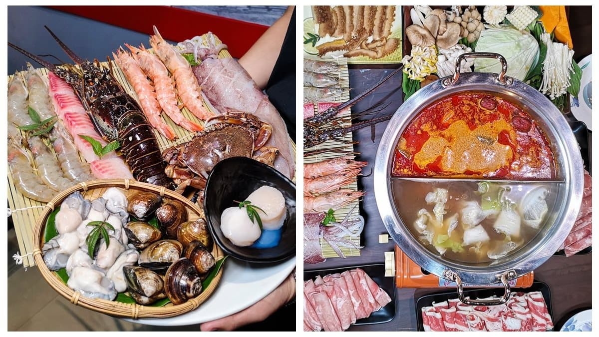 【新開店】南洋濃厚系！全台唯一「沙嗲麻辣鍋」 海鮮拼盤竟有「岩龍蝦、天使紅蝦」