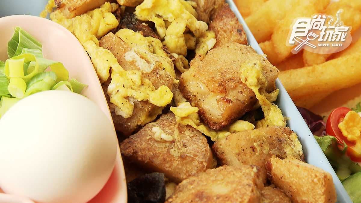碗粿也可以加「起司」這味道你一定沒試過！台式碗粿變身華麗早午餐