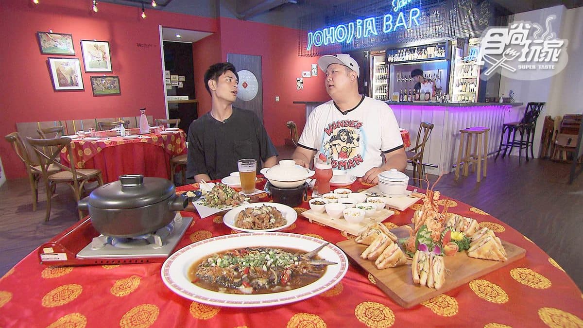 夜店裡吃台式辦桌「龍蝦三明治」「魷魚螺肉蒜」 台南老台菜新鮮吃 夜店裡吃台式辦桌「龍蝦三明治」「魷魚螺肉蒜」 台南老台菜新鮮吃