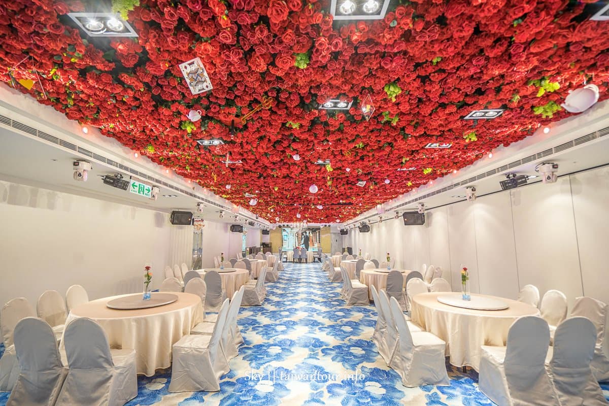 【新開店】想婚了！網紅系婚宴餐廳「紫藤花森林、粉玫瑰天空」美翻天