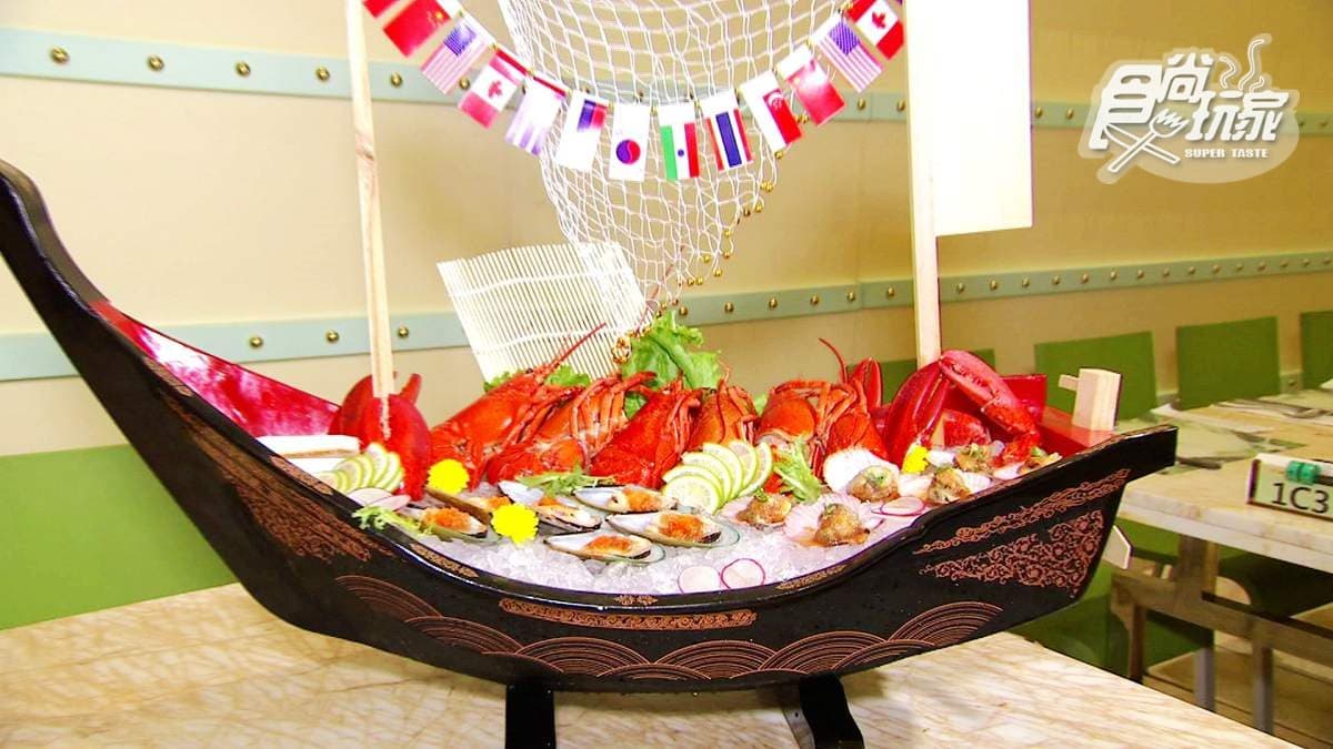 超高級Buffet！波士頓龍蝦湯喝到飽 還有滿滿蝦膏鹽酥天使紅蝦任你拿
