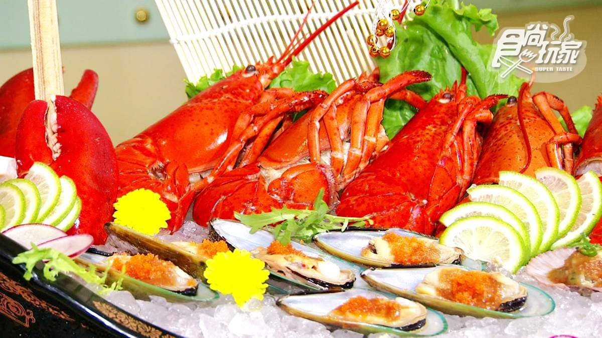 超高級Buffet！波士頓龍蝦湯喝到飽 還有滿滿蝦膏鹽酥天使紅蝦任你拿