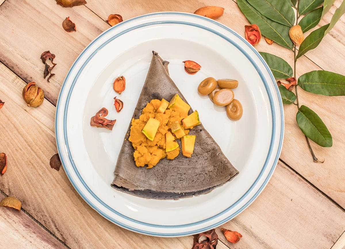 超神奇組合！期間限定「樂軒燒肉+可麗餅」萬聖節南瓜口味也好狂！