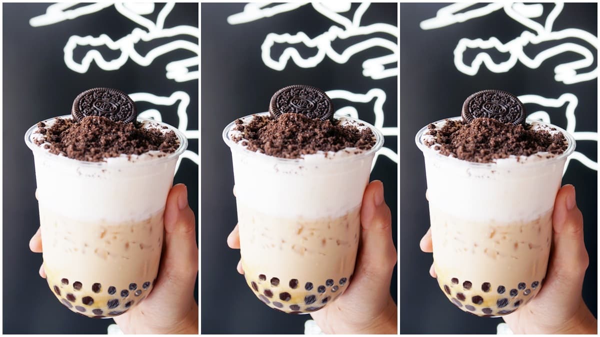 這是甜點吧！手搖飲最新力作「Oreo+黑糖珍珠+奶霜」首4日嘗鮮價