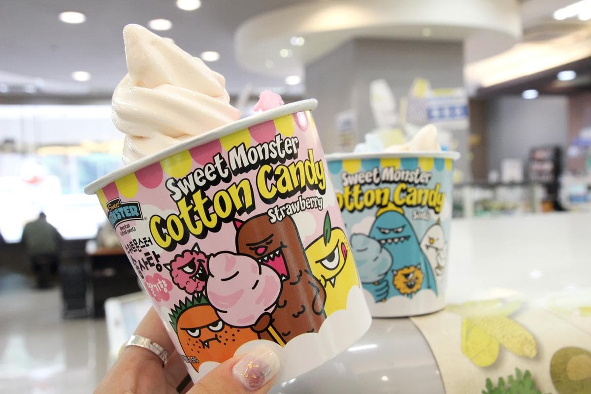 燒到甜點控！韓國超人氣Sweet Monster「棉花糖霜淇淋」限量上市
