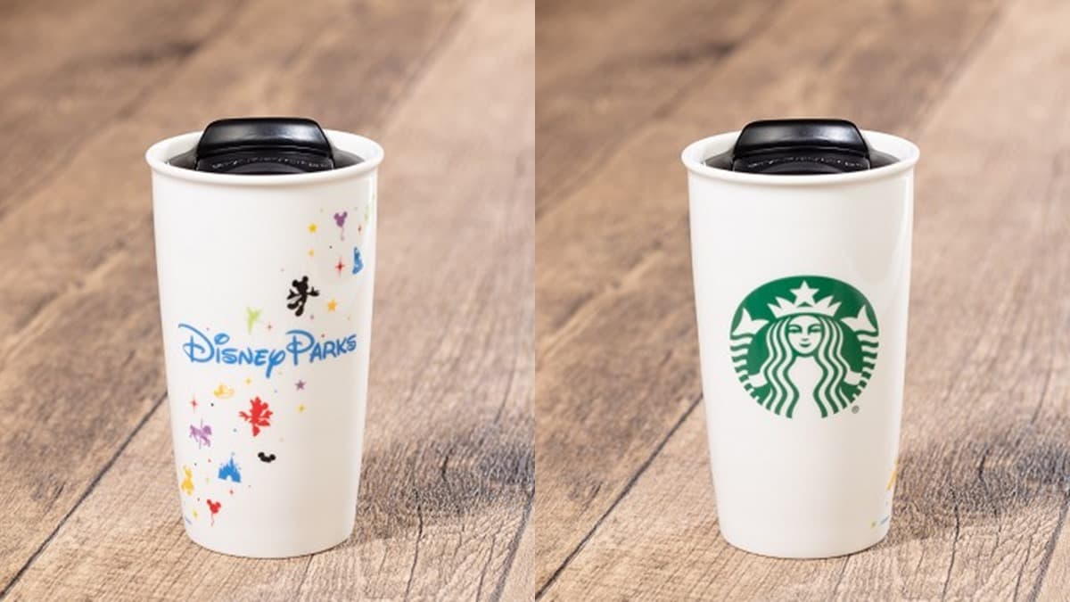 香港迪士尼樂園裡也有星巴克！限定米奇杯不買怎麼行