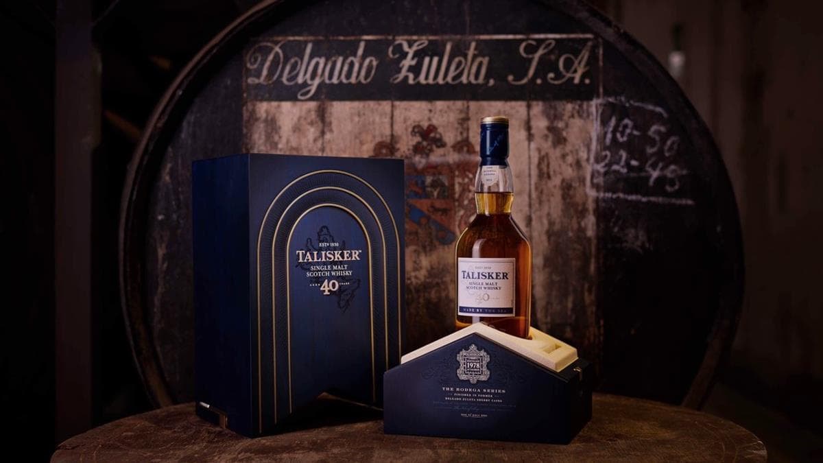 史上最高年份！烈酒之王Talisker 40年單一麥芽威士忌限量上市