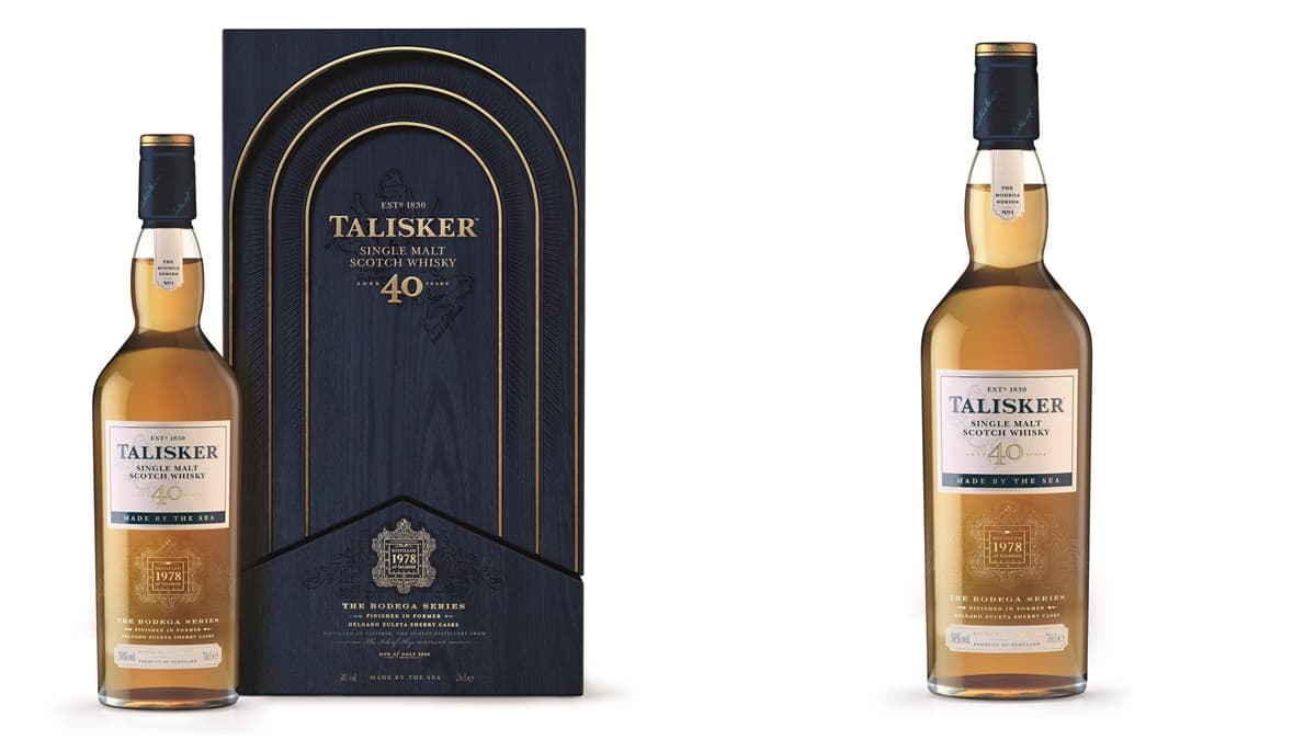 史上最高年份！烈酒之王Talisker 40年單一麥芽威士忌限量上市