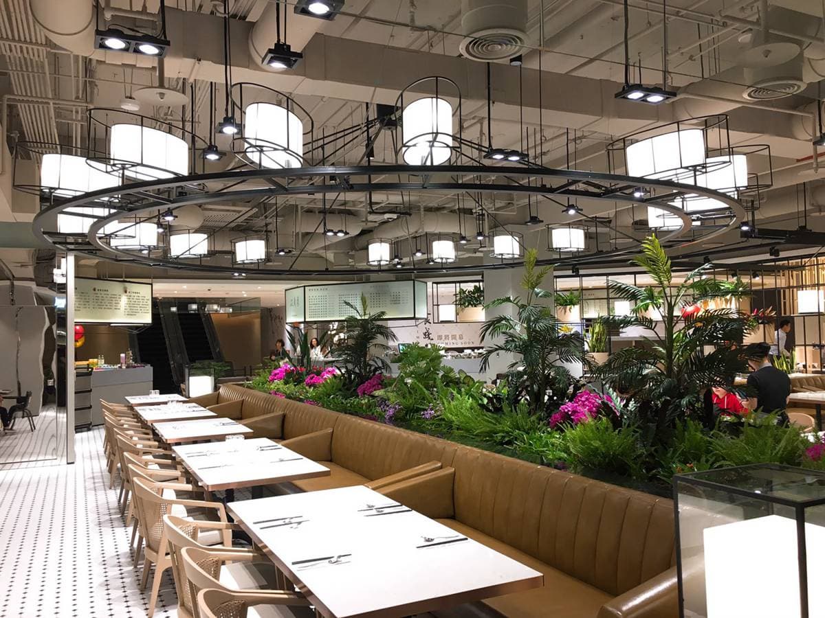 貴婦百貨也開美食街!用餐區超有氣質 竟然可以用「平板」點餐 貴婦百貨也開美食街!用餐區超有氣質 竟然可以用「平板」點餐