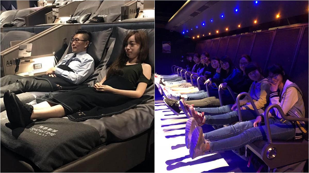 電影院可以「躺著看」、還有點心「吃到飽」！到這4家看電影真的爽