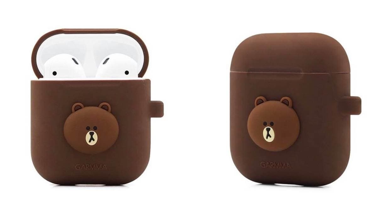到底是手機還是「Game Boy」？手機配件好療癒 用「熊大」裝你的Airpods