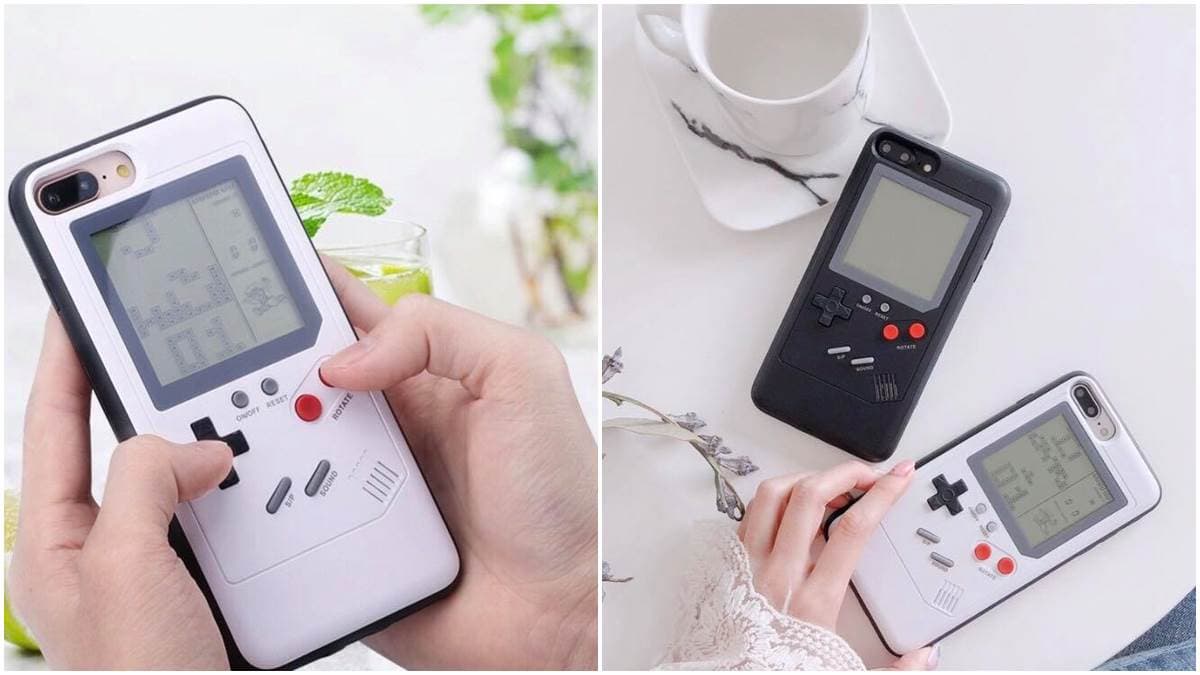 到底是手機還是「Game Boy」？手機配件好療癒 用「熊大」裝你的Airpods