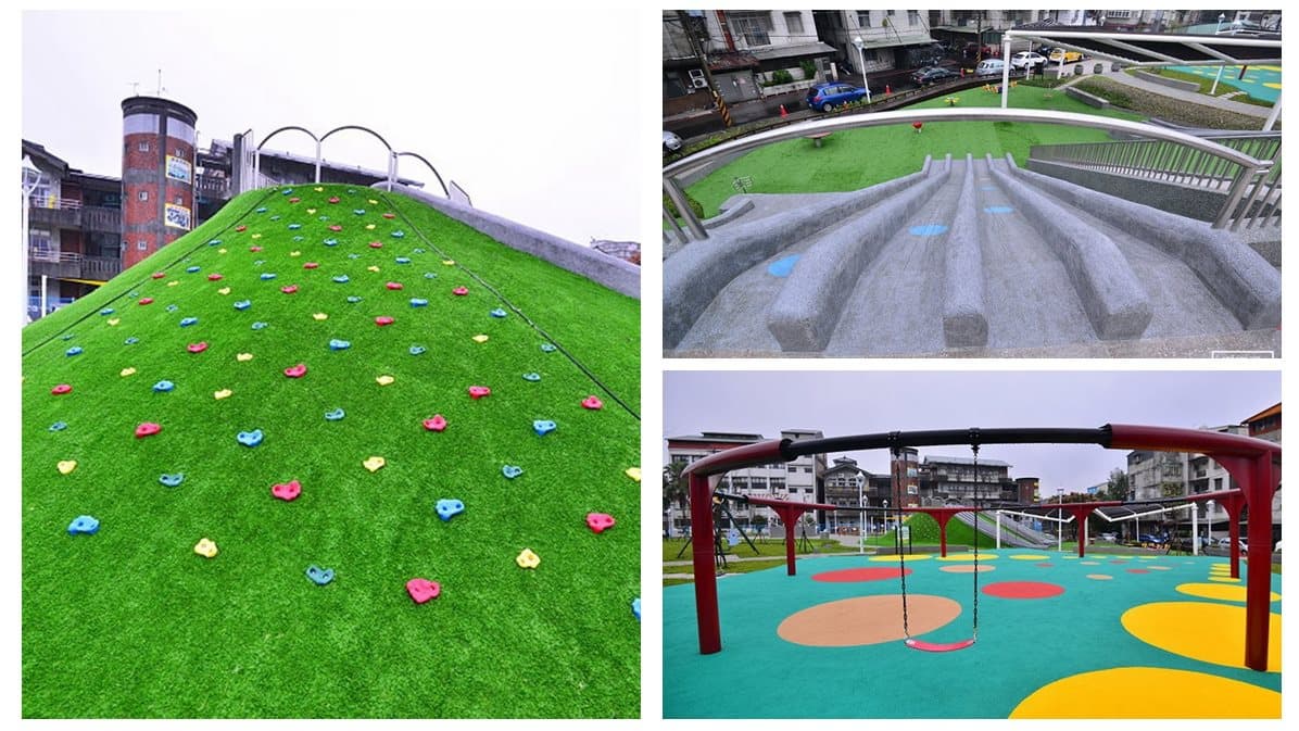 多到滑不完!9座溜滑梯、6人環狀盪鞦韆 這座全新公園真的太狂了 多到滑不完!9座溜滑梯、6人環狀盪鞦韆 這座全新公園真的太狂了