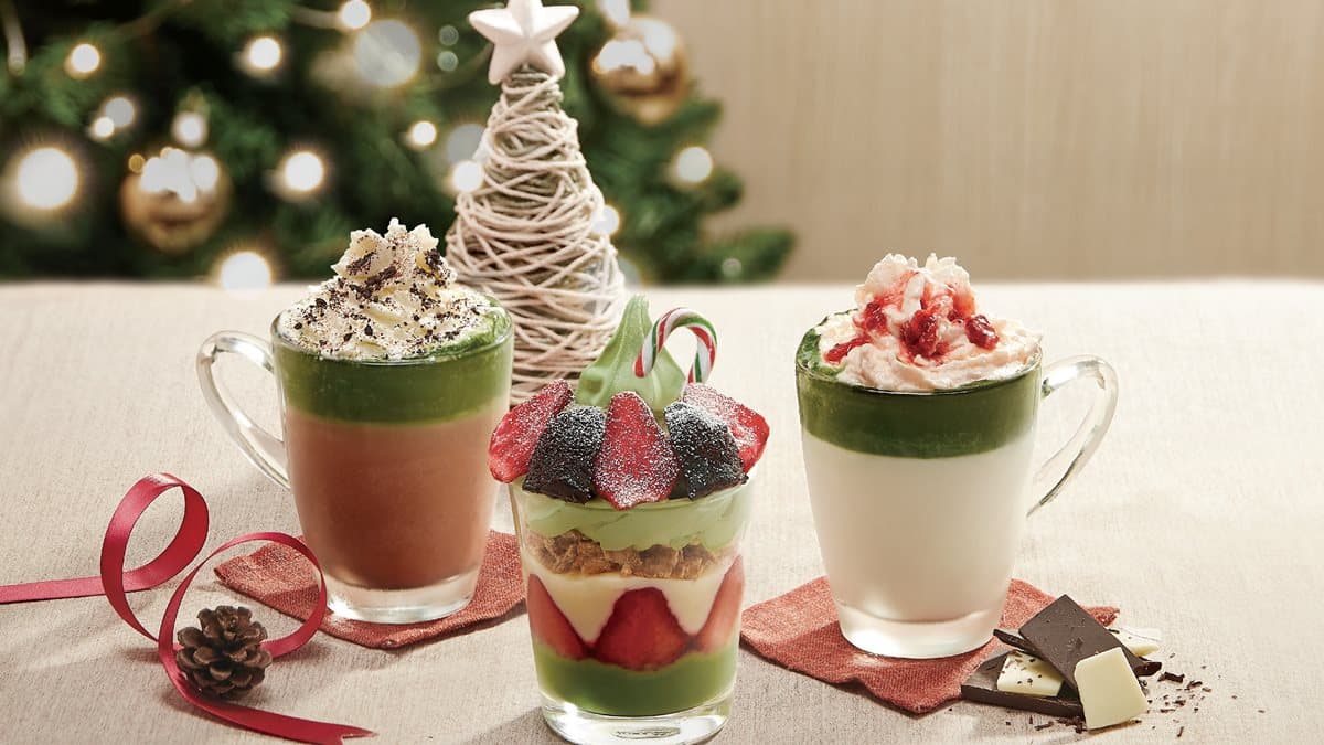 甜點控最愛大集合:抹茶+草莓+巧克力!「辻利茶舗」11月新口味必喝這一杯