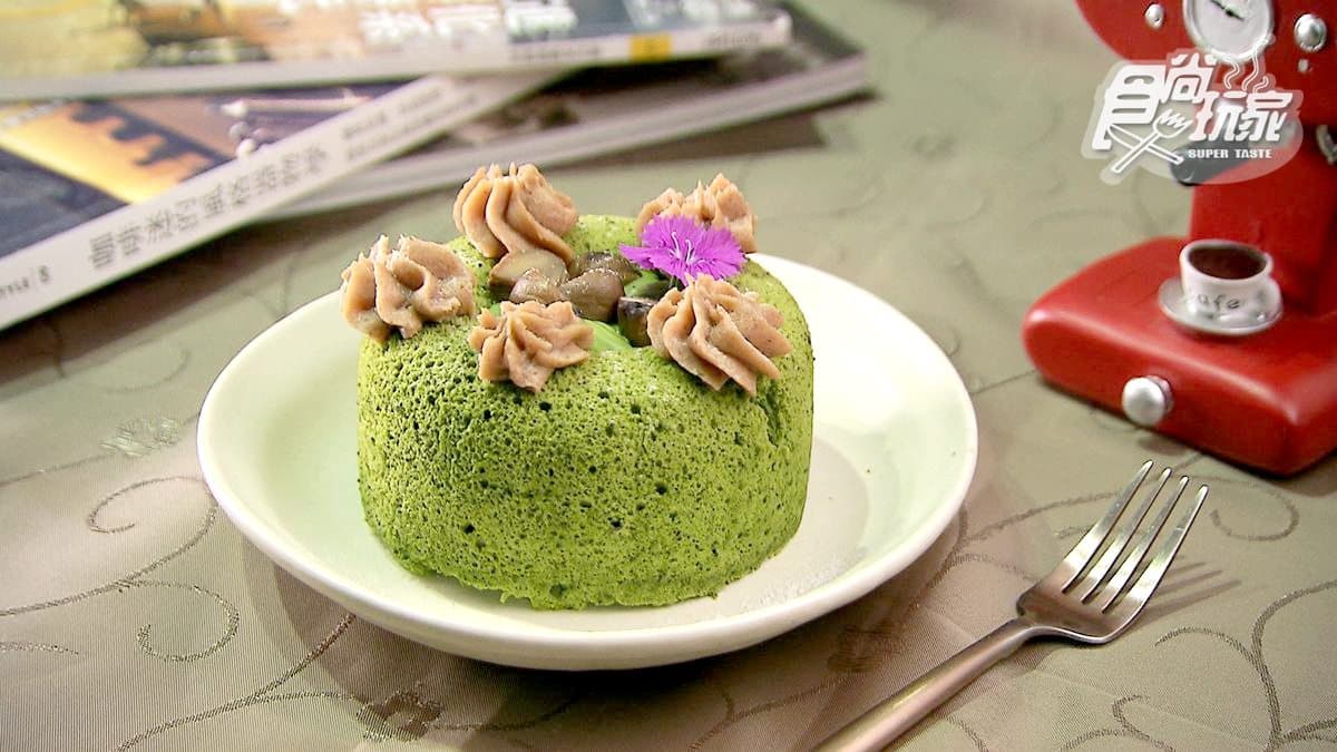 是樂器行也是甜點店！「栗子抹茶戚風蛋糕」一爆漿，抹茶控尖叫了
