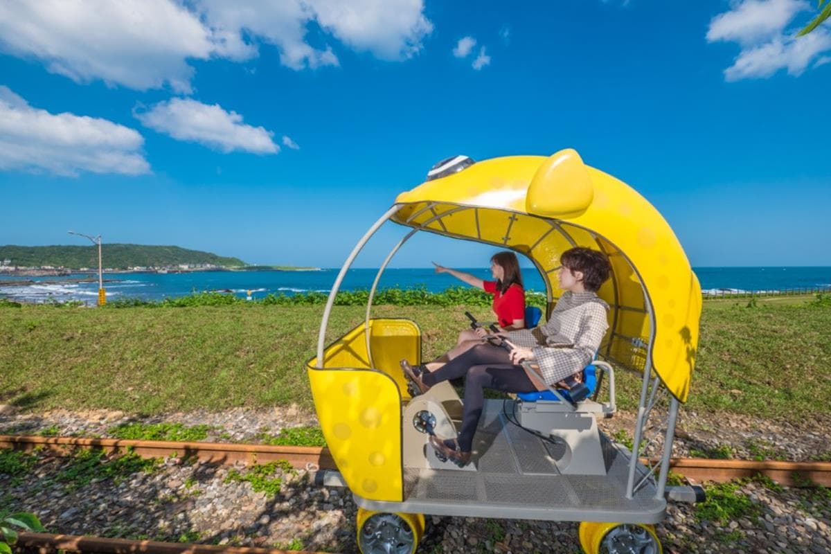最美無敵海景！唯一山海線「深澳鐵道自行車」免費試營運