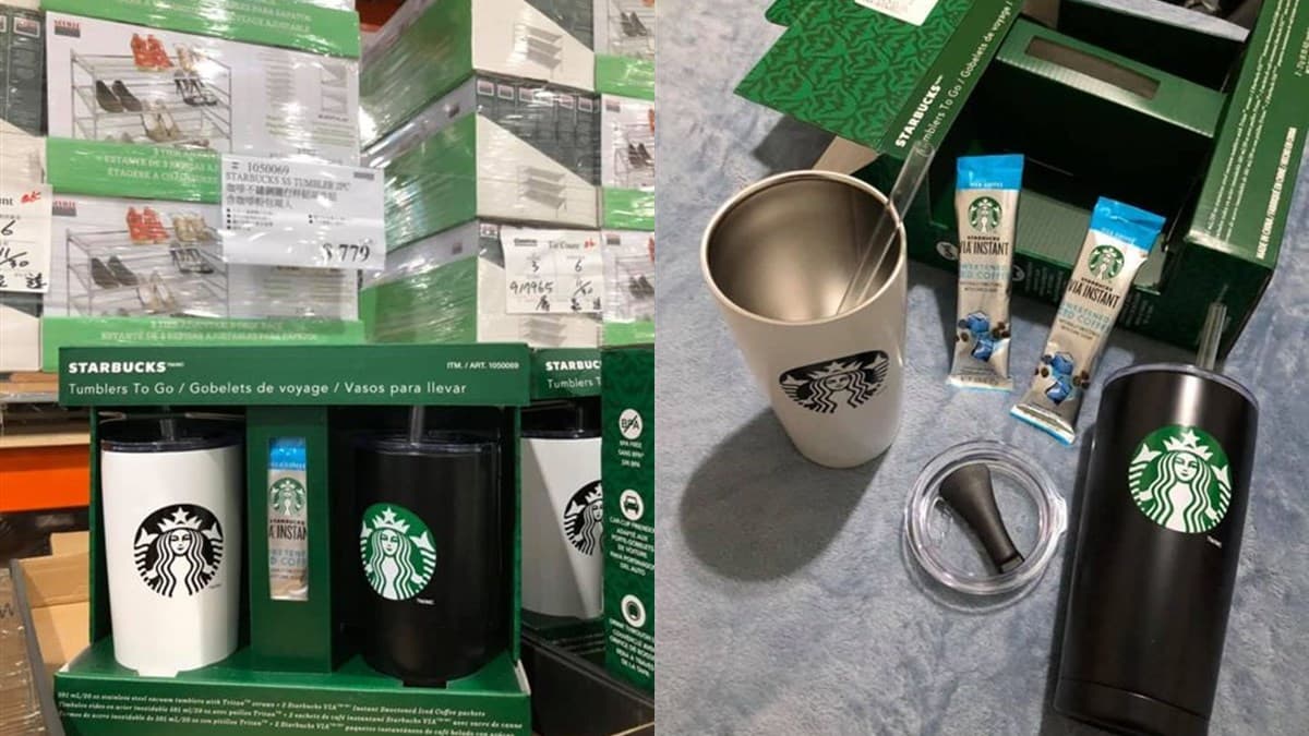 被燒到！好市多超狂特價品！星巴克「不鏽鋼隨行杯」下殺5折