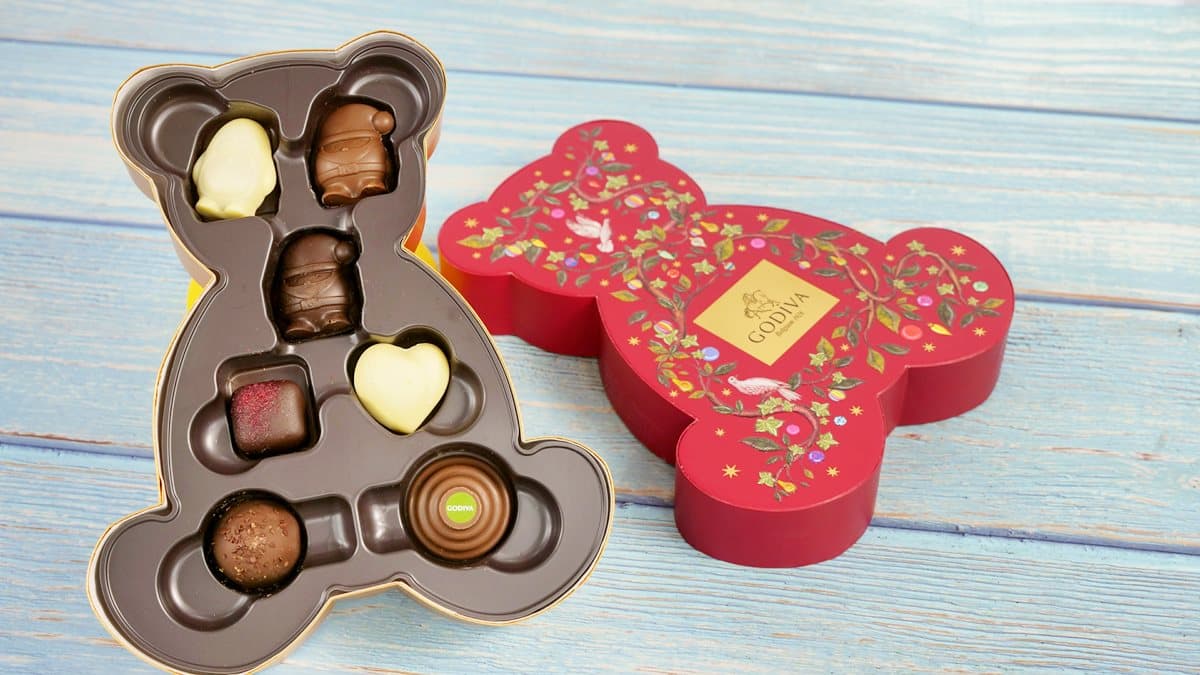 GODIV等4大品牌推「耶誕限量巧克力」商品，小熊、耶誕樹超可愛