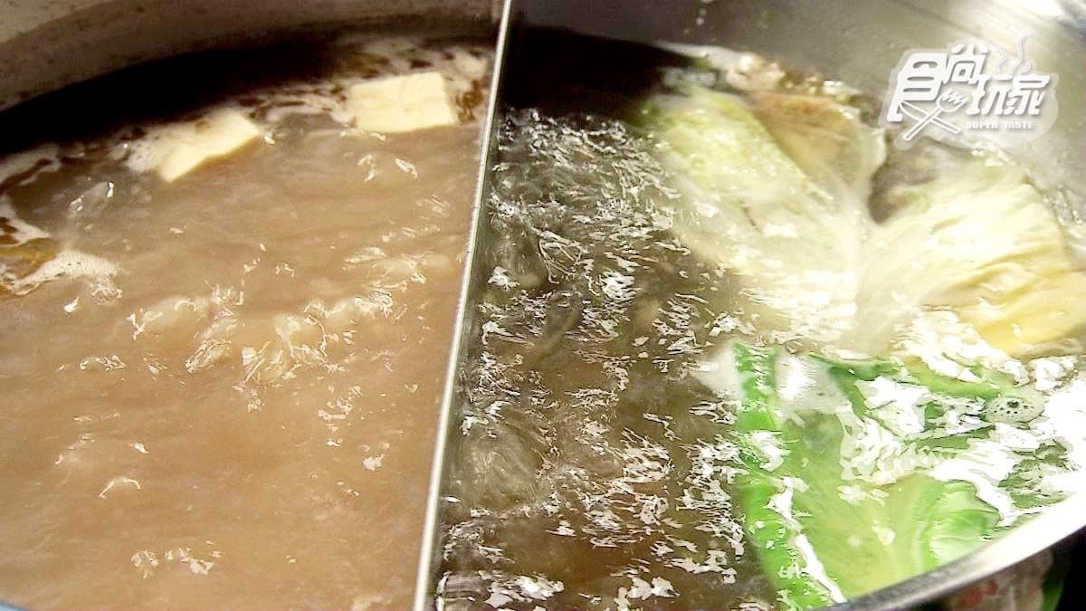 飄香60年汕頭火鍋！「墨魚牛軋糖」不沾醬也好吃，蝴蝶刀法現切牛超鮮嫩