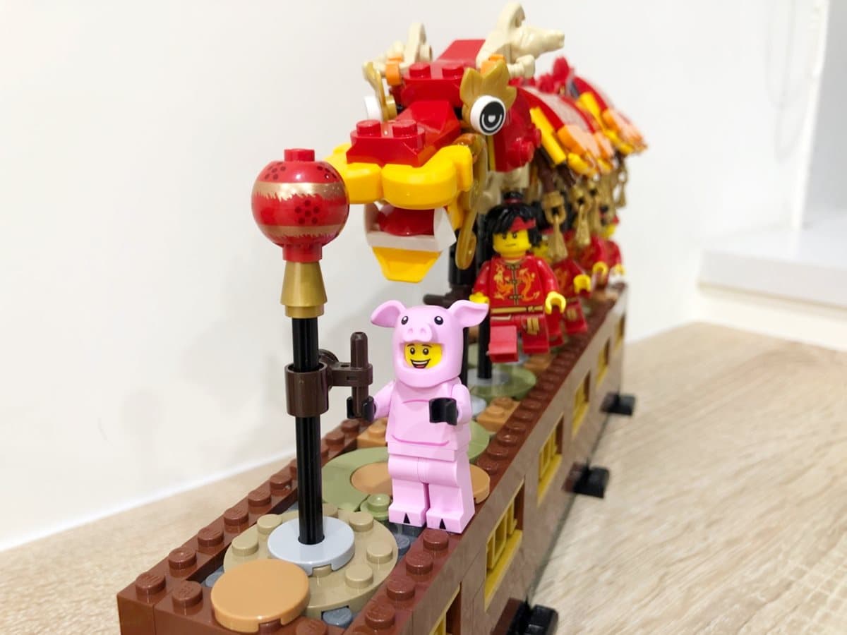樂高迷必蒐！新年款「年夜飯、舞龍」亞洲限定盒組，這組還限時販售