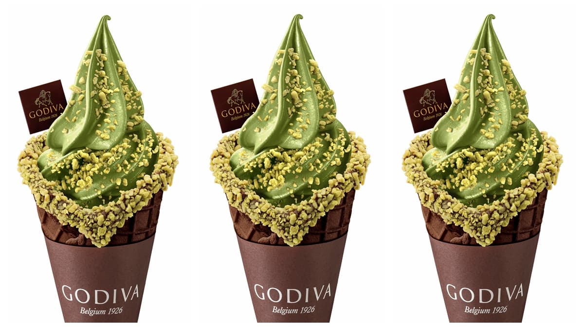 「抹茶控」福音再一筆！GODIVA推期間限定巧克力霜淇淋