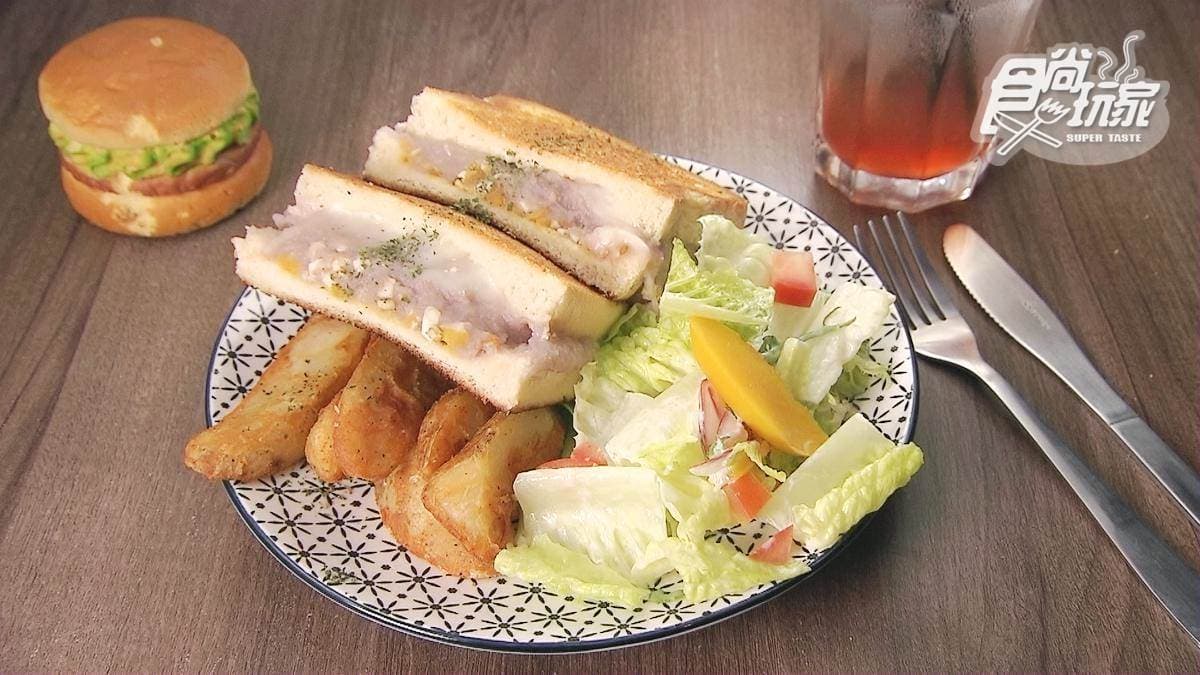 IG超夯早午餐！「黃金芋頭酥」一咬爆漿，「柚柚釣大魚」夾整條多利魚