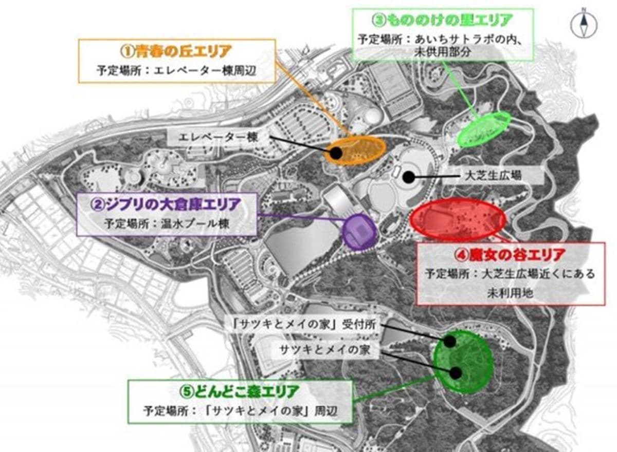 「吉卜力樂園」2022年開幕！《龍貓》《霍爾的移動城堡》場景曝光