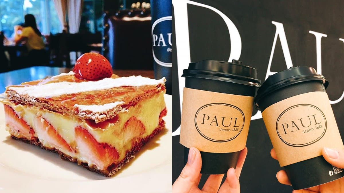 人氣甜點「PAUL」免費請吃「草莓甜點」，加碼開工飲料買一送一