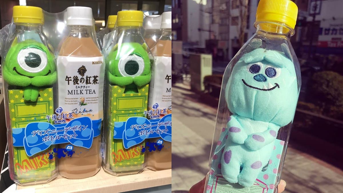 不是米奇！午後の紅茶再推「大眼怪、毛怪」組合，限定開賣