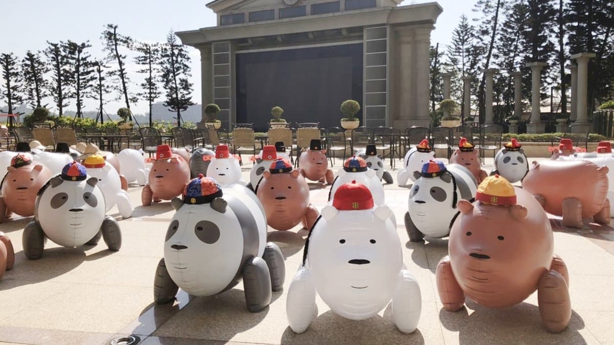 出門去看熊！胖達熊快閃義大世界，加碼小孩入園「50元」
