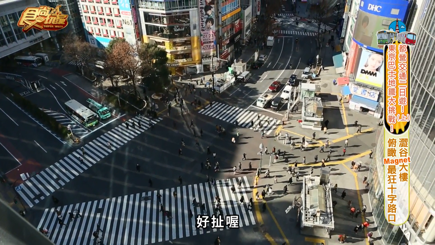 都營一日券遊遍東京！拍東京最壯觀十字路口、超廣角觀景台