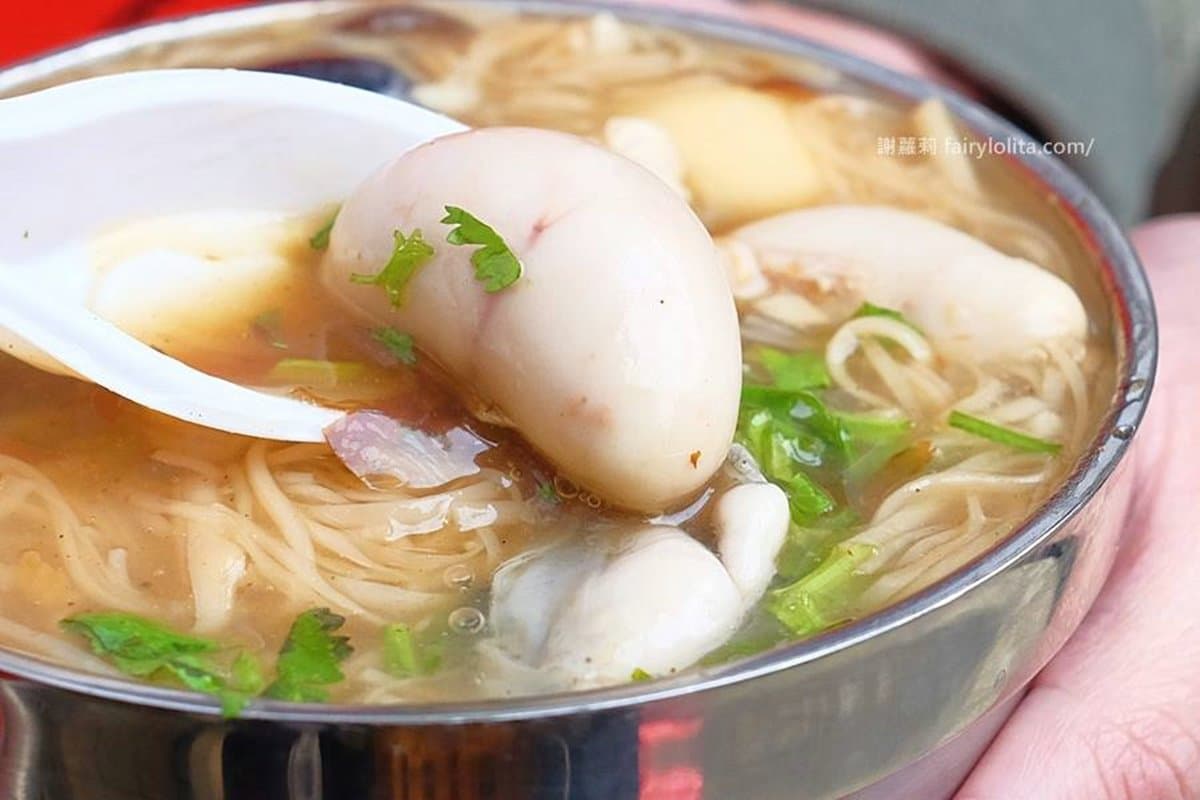 點菜有點害羞！滿滿「雞睪丸麵線」　補到噴鼻血