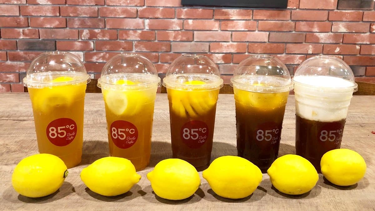 久等了！85度C人氣飲品「一顆檸檬系列」回歸，第2杯半價優惠