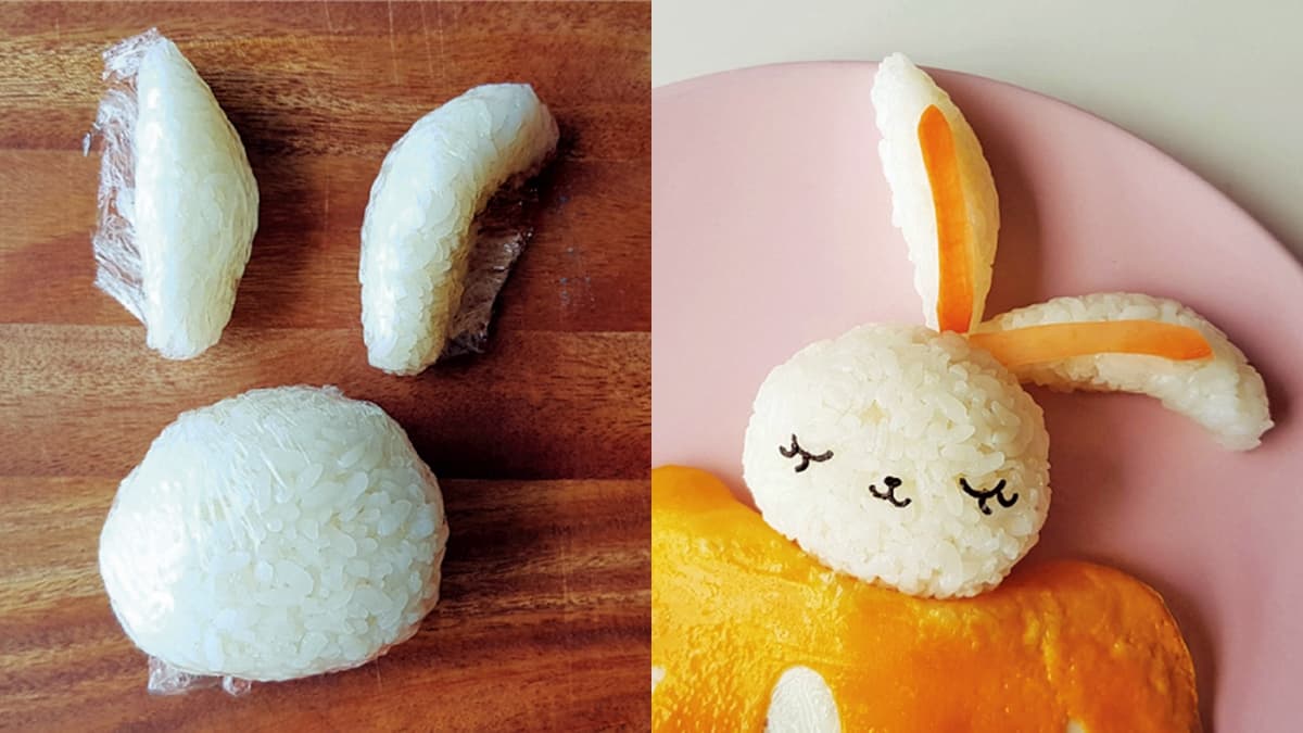 快學起來！用剩飯輕鬆變出2道早午餐，可愛到捨不得吃