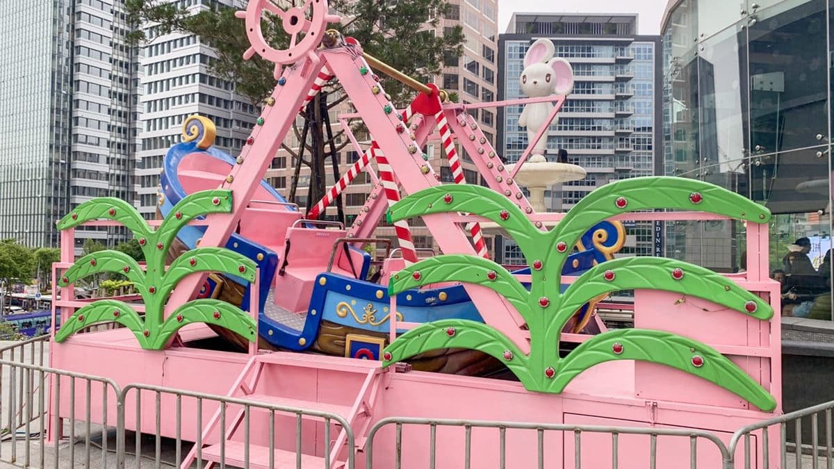 給你滿滿的「粉」樂園！旋轉木馬、摩天輪等打卡美景萌度爆表