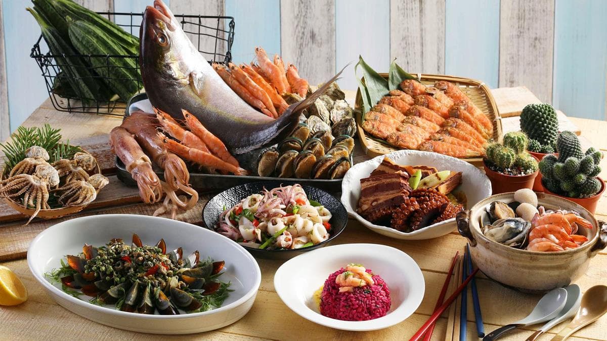 澎湖食材直送！50樓Café推「澎湖海鮮美食季」帶殼牡蠣、火燒蝦吃到飽