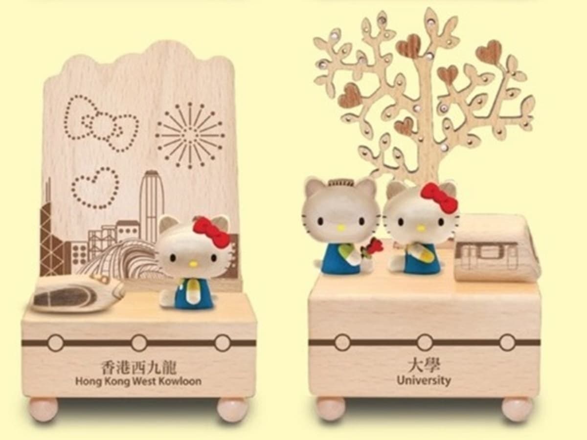 KITTY迷衝了！「港鐵」推4款聯名商品！化妝鏡、充電座超想要